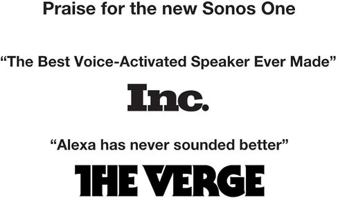 Sonos One (Gen 2) Four Room Set Voice Controlled Smart Speaker with Amazon Alexa Built in (4-Pack White) in Saudi Arabia