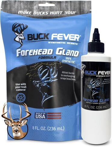 Buck Fever Forehead Gland for Mock Scrapes and Licking Branches in Saudi Arabia