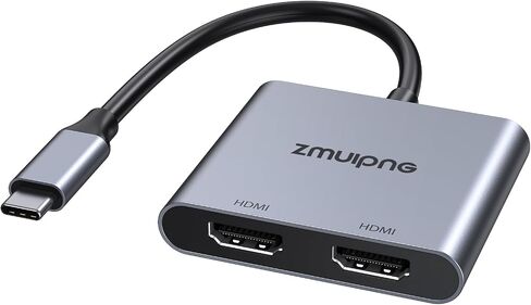 USB C Docking Station Dual Monitor Laptop Docking Station with 2 HDMI DP 8K | 15 in 1 Docking Station 3 Monitors with 100W PD 6 USB A/C Ports Button USB C Hub Multiport Adapter for Dell HP Windows Laptop in Saudi Arabia