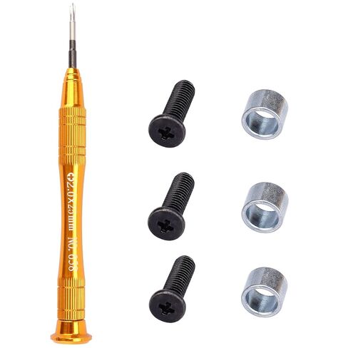 3Pcs SSD Screw for PS5 and 3Pcs Ring Replacement and Screwdriver for Sony PlayStation 5 Console Solid State Drive in Kuwait