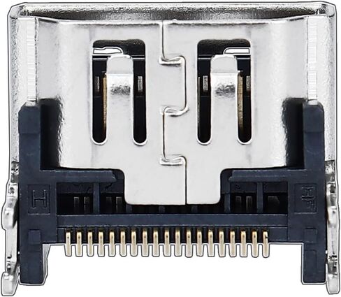 4 قطع من منافذ HDMI بديلة لجهاز بلاي ستيشن 5، مقبس موصل مقبس عرض HDMI لوحدة تحكم Sony PS5 (فضي - 4 قطع) in Kuwait