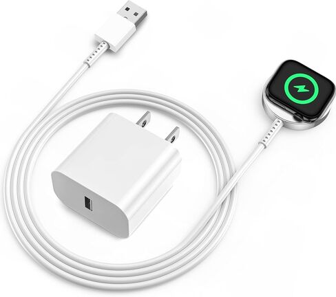 Fast Charger for Apple Watch Charger, 3.3FT Magnetic Charging Cable with USB C Wall Charger for Apple iWatch Series Ultra/10/9/8/7/6/SE/5/4/3/2 in Saudi Arabia