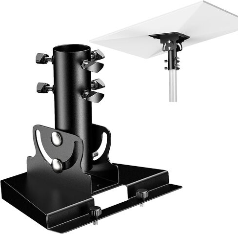 Starlink Gen 3 Mount for Starlink Standard 4/4X/V3,Fits 1.1-2.1".Black | Starlink gen 3 Pipe Adapter can be Adjusted from 90-180° in Saudi Arabia