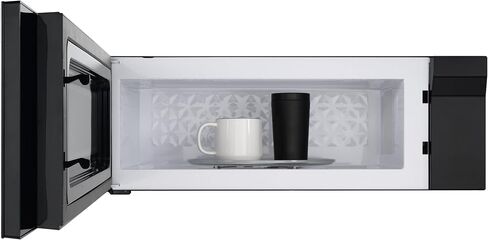 GE Profile 30" Over-the-Range Low Profile Microwave, 1.2 Cu. Ft., 1000 Watts, 400 CFM Hood Vent, LED Lighting, Auto Defrost, Installer-Friendly, Stainless Steel, UVM9125STSS in Saudi Arabia