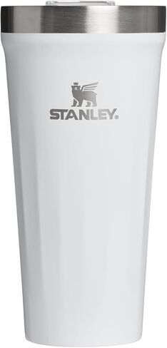 STANLEY Everyday Tumbler 16 oz | Press Fit Drink Through Lid | Beverage, Coffee, and Cocktail Cup | Insulated Stainless Steel Wine Glass | BPA-Free | Black 2.0 in Saudi Arabia