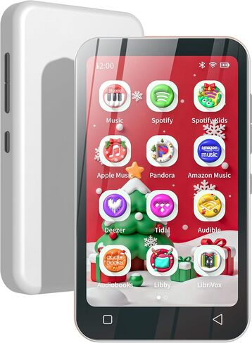 TIMMKOO 80GB Kids MP3 Player with Bluetooth, Parental Controls, Pre-Installed Spotify, Audible, 4" MP4 Player (Black) in Kuwait