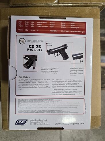 ASG CZ SP-01 Shadow .177 Caliber Steel BB Gun Air Pistol, Non-Blowback in Saudi Arabia