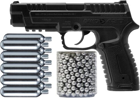 ARMYBOY Kit for Gamo P-430 - Dual Ammo .177 Cal BB & Pellet Pistol CO2 Semi-Auto │13 Rd Magazine - Pellet Gun Air Gun Pistol Kit in Saudi Arabia