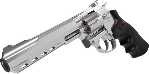 Crosman SR357 Full Metal CO2 BB Revolver - 6-Shot | Swing-Out Cylinder - Reusable Cartridges - Adjustable Rear Sight in Saudi Arabia