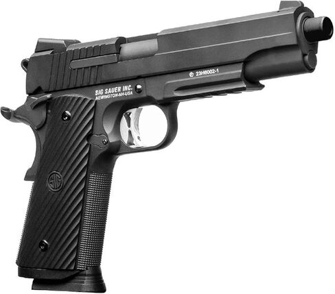 SIG SAUER 1911 TACOPS CO2 BB Air Pistol | Semi-Auto Blowback, 4.5mm (.177) Steel BB, 17rd Drop-Free Magazine, CO2 Powered, Full Metal Construction, Ambidextrous Safety in Kuwait