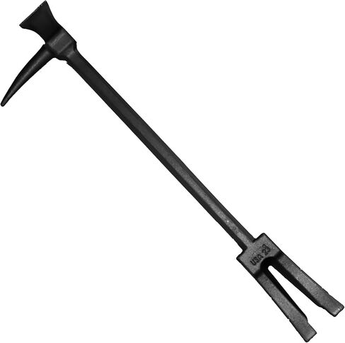 Council Tool Halligan Bars – One-Piece Steel Forced Entry Tools, Standard or Black Finish, Made in The USA in Saudi Arabia