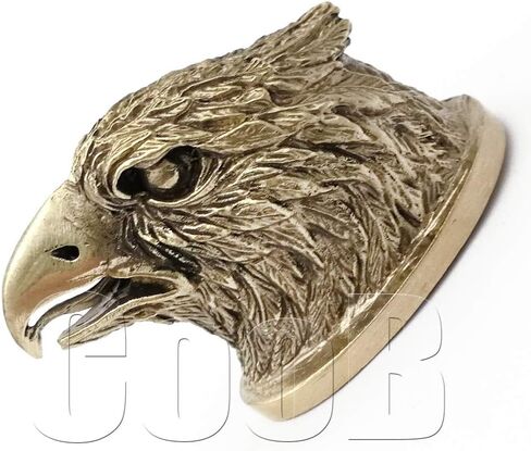 مسند حماية أصابع السكين CooB - سكاكين مخصصة لصنع مقبض EAGLE | سكاكين صيد معدنية مصبوبة يدويًا يمكنك صنعها بنفسك. مصنوعة من البرونز الصلب. مدعوم من كوب in Kuwait