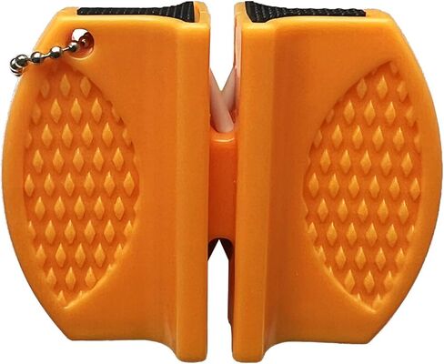 Keyfit Tools CobaltCeramic Knife Sharpener Dual Stage Cobalt Carbide & 2000g Ceramic Premium Quality Blade Sharpener ~Compact ~Floats ~Light Weight ~Easily Packable in Saudi Arabia