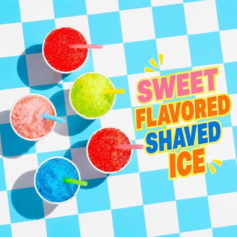 Shaved Ice Machine，Electric Crusher, Home Snow Cone Machine，2 Ice Molds | 2 Reusable Ice Mold Cups for Kids Parties, Family Gatherings, Snow Cones & Gifts, Easy Use, Stainless Steel Ice Shaver Blades in Saudi Arabia