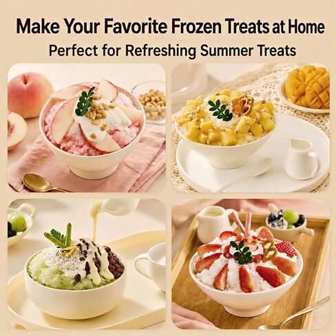 Electric Snow Cone Shaved Ice Machine, Handheld Shaved Ice & Slushy Maker, Premium Portable Ice Shaver Slushie Machine, 1-year Manufacturer’s Warranty, Yellow in Saudi Arabia