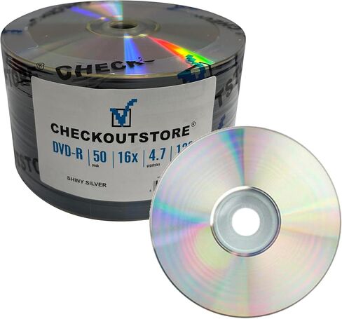 Mediaxpo 100 Grade A 16X DVD-R 4.7GB Shiny Silver (Shrink Wrap) in Saudi Arabia