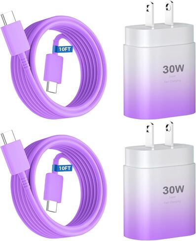 iPhone 17 16 15 Charger Fast Charging,30W USB C Charger Type C Charger Phone Chargers iPhone&10 Ft Long USB C to C Cable Fast Charging Cord for iPhone 17 Air/17 Pro/17 Pro Max/16 15 Pro Max Plus,iPad in Saudi Arabia