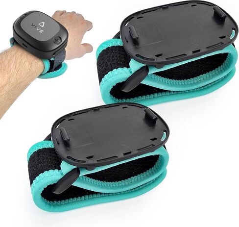 1 Waist Belt, 2 Feet, 2 Legs & 2 Hand Straps for VR Trackers | Vive Trackers Straps for HTC Vive 3.0, 2.0, Ultimate & Tundra,VR Chat Motion Capture for Full Body Tracking(Tackers Not Incl) in Saudi Arabia
