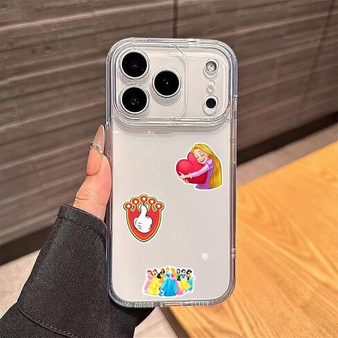 200Pcs Kids Stickers Pack Princess Stickers Cute Cartoon Characters Deals Movie Decal Childrens Decorative Sticker for Kids Teens Adults Waterproof Sticker for Water Bottle Laptop Luggage in Saudi Arabia