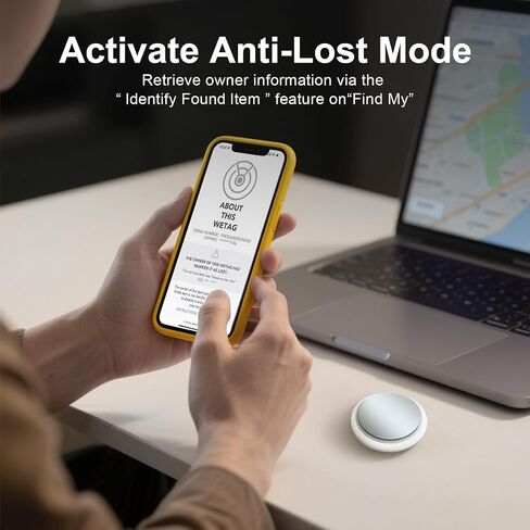 Air Tracker Tag 2 Pack [Apple MFi Certified] with Find My(iOS Only) in Saudi Arabia