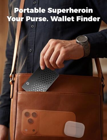 Wallet Tracker Card 0.06in Slim Tracking Card,10 Years Battery Bluetooth Smart Card,Android & iOS Wallet Tracker,Work with Apple Find My & Google Find Hub,IP68 GPS Tracker for Vehicles,Wallet,Keys in Saudi Arabia