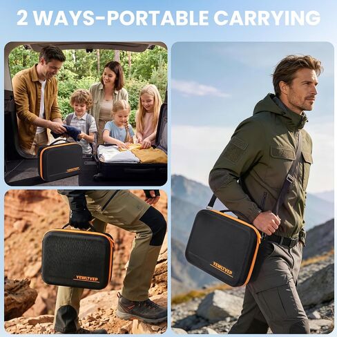 Case for Starlink Mini, Waterproof Shockproof Hard Shell Travel Bag with Dual Carry Options, Lightweight Protective Carrying Case for Starlink Mini Dish and Accessories in Saudi Arabia