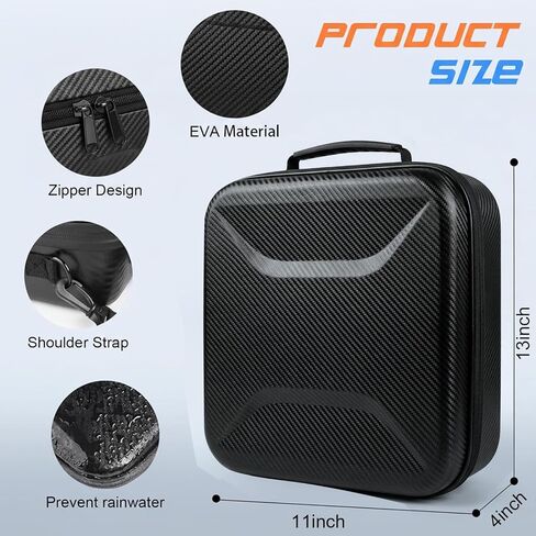 Starlink Mini Case – Protective Travel Carrying Case for Starlink Mini Dish, Kickstand, Pipe Adapter, Power Adapter & Cables Splash-Resistant, Shockproof in Saudi Arabia
