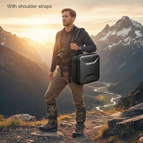 Starlink Mini Case – Protective Travel Carrying Case for Starlink Mini Dish, Kickstand, Pipe Adapter, Power Adapter & Cables Splash-Resistant, Shockproof in Saudi Arabia
