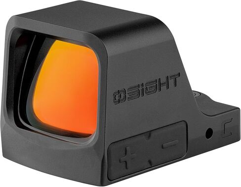 OSIGHT C Micro Red/Green Dot Open Reflex Sight, 3 & 32 MOA Multi-Reticle | Large Field of View, Side-Load Battery, Aspherical Lens, Durable Design for Full-Size Setups in Saudi Arabia