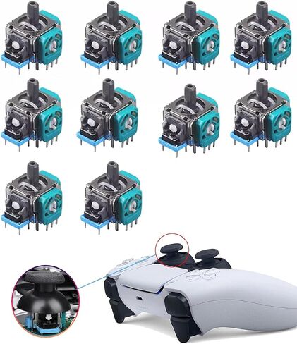 Ps5 Joystick Replacement for Sony PlayStation 5 Ps5 Controller Repair Kit for Ps5 Analog Stick Replace 3D Sensor Module Joystick for Dualsense Ps5 Controllerjoystick Replacement Accessory (4 Pack) in Saudi Arabia