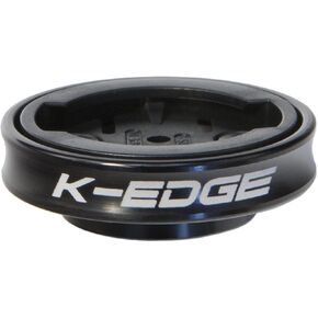 حامل الكمبيوتر للدراجة K-Edge Gravity Top Cap، جارمين، أسود | حامل بغطاء علوي جرافيتي من Garmin مع هيكل من الألومنيوم CNC، وواجهة آمنة من البوليمر المشترك، وتصميم خفيف الوزن 18 جم in Kuwait