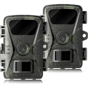 Trail Camera, 36MP 2K, 0.1s Motion Trigger, Night Vision, IP66 Waterproof 130° Wide Angle for Wildlife & Home Security in Saudi Arabia