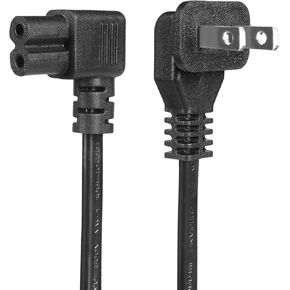 10 Feet Power Cord Compatible Samsung TV, TCL Roku LG LED LCD TV Right Angle Power Cable Replacement in Saudi Arabia