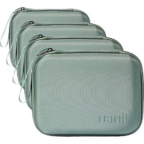 Nanit Travel Case – Protective Hard Shell Carrying Case Pro Baby Monitor and Multi-Stand Travel Accessory, Green in Kuwait