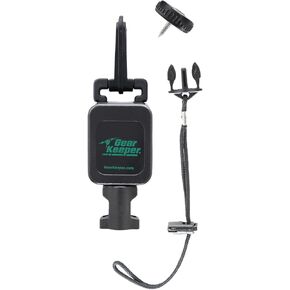 Gear Keeper Wading Staff Tether Retractor | Keeps wading staff handle at side, QC-II lanyard, USA made fishing tools & fishing accessories in Saudi Arabia