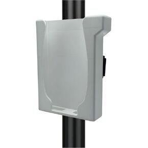 White Boat Phone Holder, Marine Cell Phone Mount for Boating – Made for Boa Pole Shaped Strap On Design with iPhone and Smartphone in Saudi Arabia
