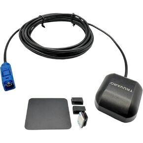 GPS Antenna Compatible with Kenwood Series : DDX DNX KNA DMX DNN DNR Sony XAV JVC KW KWM Alpine ICS IVA ILX INE INA X Car Stereo Navigation Receiver Plug and Play 10FT Cable in Saudi Arabia