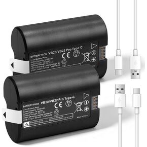 VB22 VB20 Battery Replacement for Godox V350 V480 V350S V480S Flash Series | 2-Pack Compatible with Godox V350S V350O V350N V350F V350C V480C V480S V480N V480O V480F V480O Camera Flash in Saudi Arabia