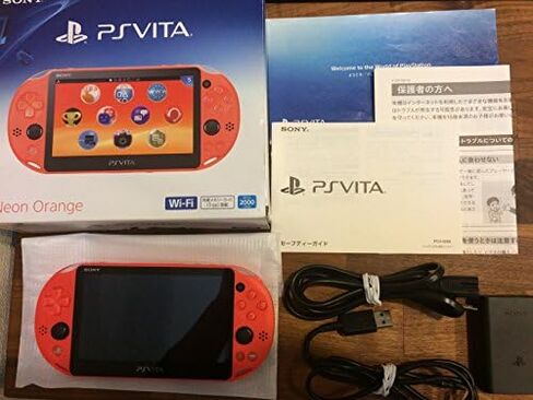 PlayStation Vita Wi-Fi Model Neon Orange (PCH-2000ZA24) in Saudi Arabia