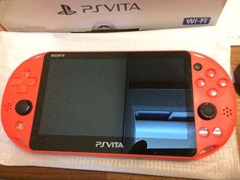 PlayStation Vita Wi-Fi Model Neon Orange (PCH-2000ZA24) in Saudi Arabia