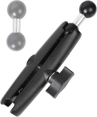 Double Socket Arm with 1" Double Ball Adapter Compatible with RAM B Size Mounts, 360° Rotation Extension Rod for Phone Holder, Tablet Mount, for Bike, Motorcycle, Truck (7.48" Long Adapter) in Kuwait