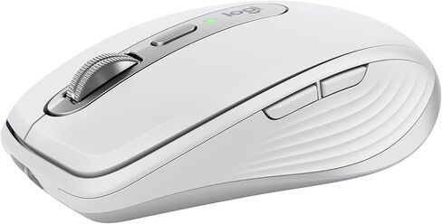 Logitech MX Anywhere 3S Mac Compact Wireless Mouse 8K DPI - Space Grey | MagSpeed Scrolling,8K DPI, Quiet Clicks, Programmable Buttons, MacBook Pro, MacBook Air, iMac, iPad models, USB-C, Bluetooth in Saudi Arabia