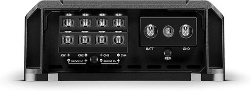 SounDigital EVO6 1200.4 Car Audio Amplifier 1200W RMS, 4 Channel (4 X 300 Watts RMS at 2 Ohms OR Bridgeable Amplifier 2 x 600 WRMS at 4 Ohms) Class D, Full Range, Compact Design, SD1200.4-4D in Saudi Arabia