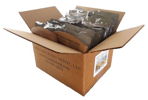 MRE Variety Pack (18-Pack), Beef, Chicken & Pork, Main Courses Only | Long Shelf Life, 2024+ Production Dates, Meals Ready to Eat in Saudi Arabia