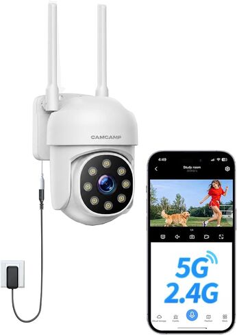 CAMCAMP Wireless Security Camera System with Monitor 8 Outdoor WiFi Cameras in Saudi Arabia