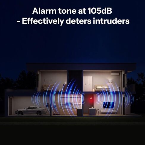 SONOFF Indoor Zigbee Siren SNZB-09P | 105 dB audible and visual alarm, linked sensor, dual power supply modes, compatible with Home Assistant in Saudi Arabia