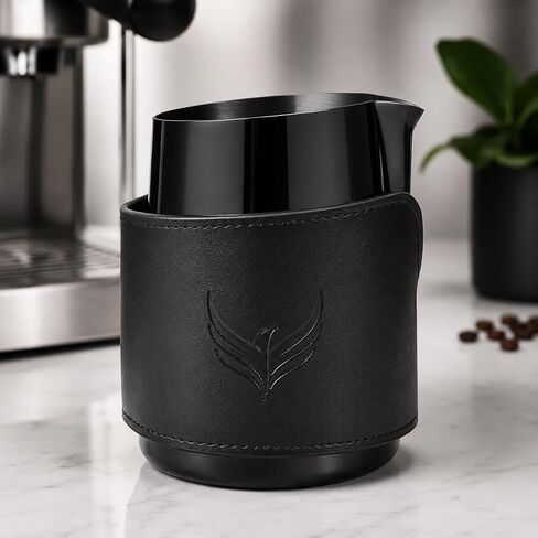 Black Edition Espresso Kit 58.5mm – Premium All-Black Barista Set with Blackwood Tamper, Milk Pitcher, Magnetic Dosing Funnel, WDT Tool & Digital Coffee Scale for IMS Baskets in Saudi Arabia