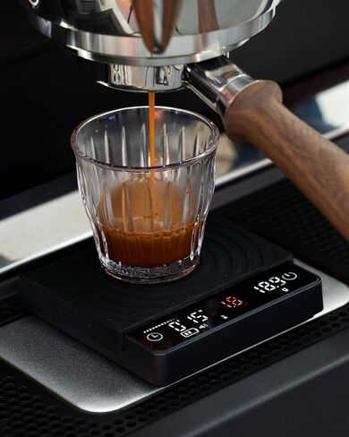 Black Edition Espresso Kit 58.5mm – Premium All-Black Barista Set with Blackwood Tamper, Milk Pitcher, Magnetic Dosing Funnel, WDT Tool & Digital Coffee Scale for IMS Baskets in Saudi Arabia