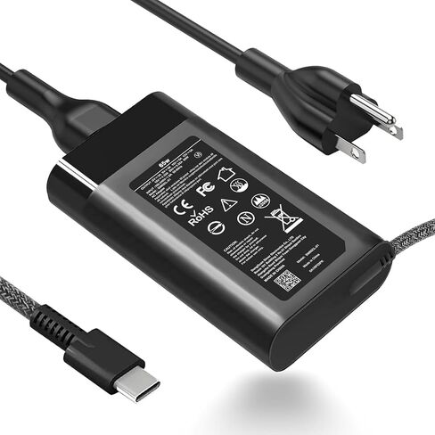شاحن سريع بمحول طاقة USB-C عالمي بقدرة 100 واط، متوافق مع أجهزة Mac Book Pro/Air 16 و15 و14 و13 بوصة، وMac Book Air 13 بوصة 2026 2025 2024 وLenovo وAcer وDell وAsus in Kuwait