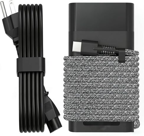 65W USB C Laptop Charger Compatible with HP Laptop Charger Spectre X360 Elitebook Envy Omnibook Elite Dragonfly Chromebook ProBook Zbook Type C Computer Charger AC Adapter Power Cord Supply in Saudi Arabia
